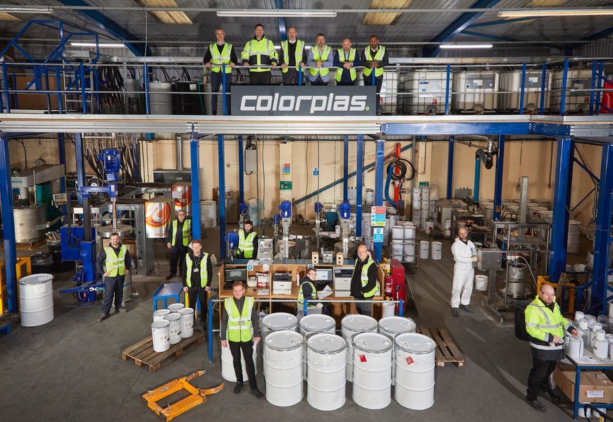 REXSON COMPLETES DOUBLE INSTALLATION AT COLORPLAS UK